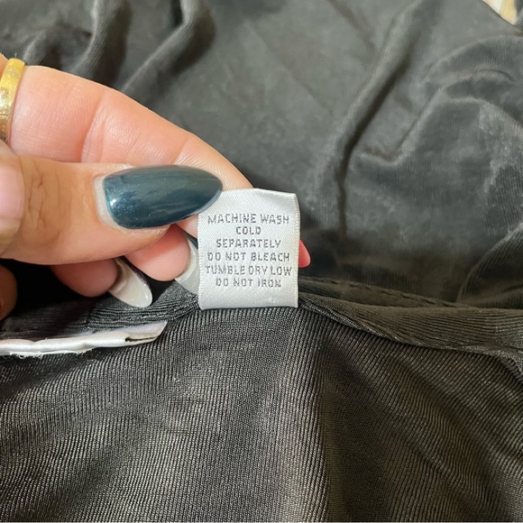 CHICO'S Travelers Open Front Black Cardigan Long Sleeve Stretch Capsule Wardrobe - Picture 3 of 11